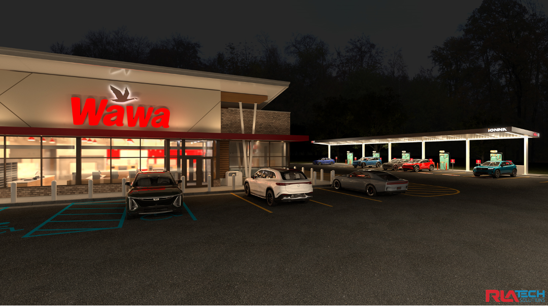 IONNA reaches milestone of more than 3,000 contracted bays with the addition of EV Rechargeries at Wawa