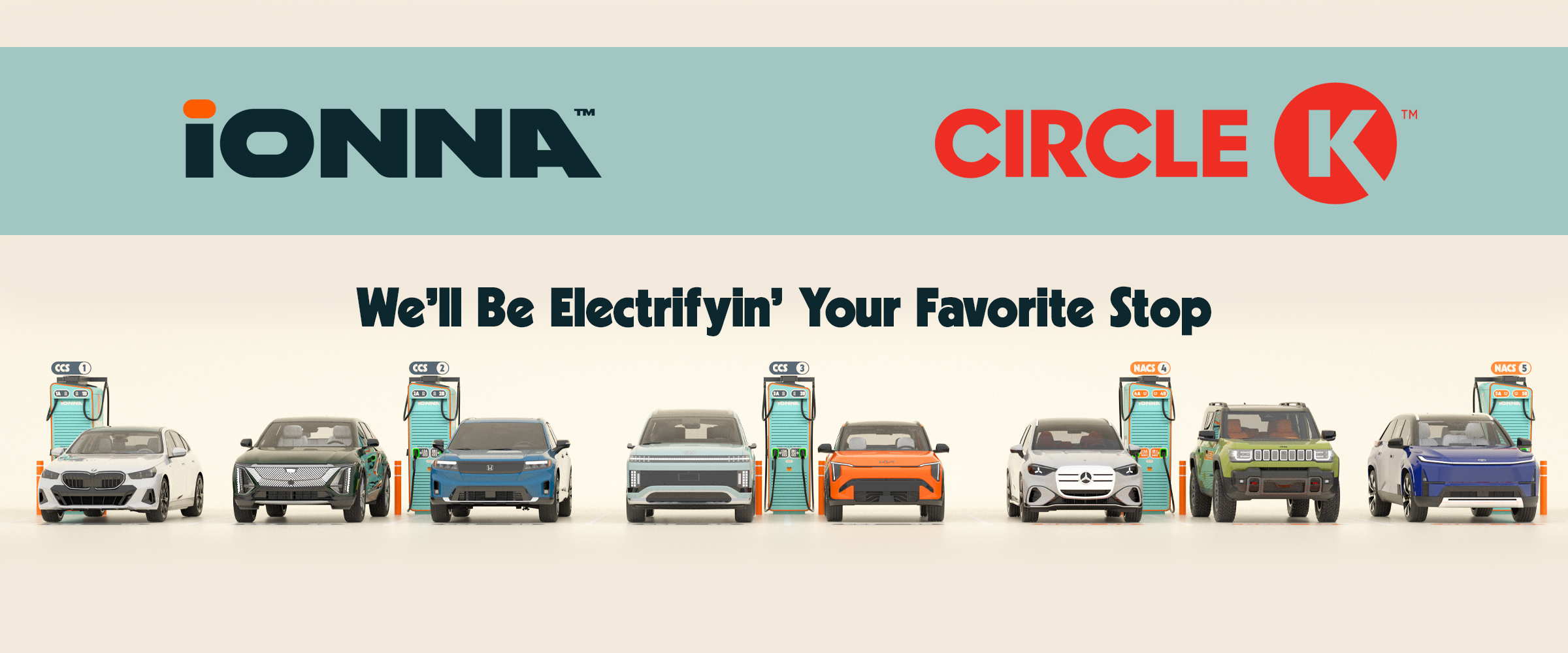 IONNA and Circle K Enter Partnership to Expand Access to EV Charging in the U.S. at IONNA Rechargeries @ Circle K